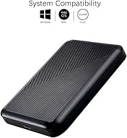 Tianken 500GB Ultra Slim Portable External Hard Drive — image 3