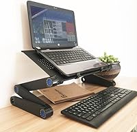 Zippace Adjustable Laptop Desk with Cooling Fans — image 9