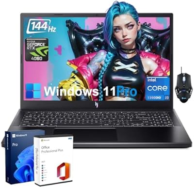 Acer Nitro V Gaming Laptop - Intel i9-13900H, NVIDIA GeForce RTX 4060, 64GB RAM, 2TB SSD