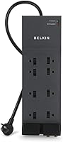 Belkin BE108230-12 Surge Protector Power Strip — image 2