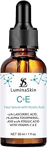 LuminaSkin Vitamin C Face Serum 15% with Vitamin E & Ferulic Acid 1oz Review