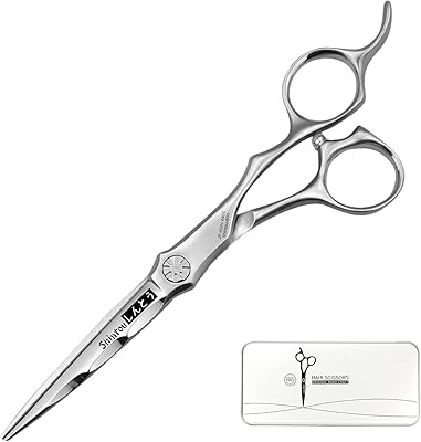 GULINEE Wet and Dry Cut Professional Hair Cutting Scissors 6.0″