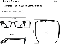 Fecoul G10Z Smart Glasses with Sun Lens — image 2