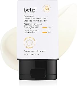 belif Dew Guard Daily Mineral Sunscreen SPF 50 - 1.69oz Review
