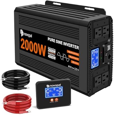 Novopal 2000W 24V Pure Sine Wave Inverter