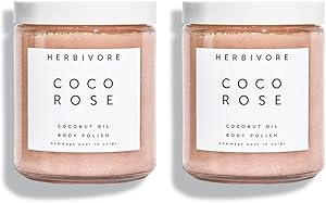 Herbivore Coco Rose Exfoliating Body Scrub + In-Shower Moisturizer