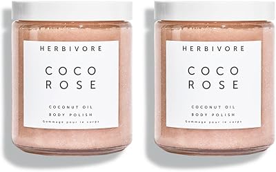 Herbivore Coco Rose Exfoliating Body Scrub + In-Shower Moisturizer