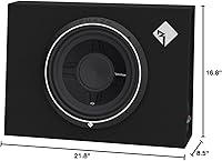 Rockford Fosgate Punch P3S-1X10 10″ Shallow Loaded Enclosure Subwoofer — image 6