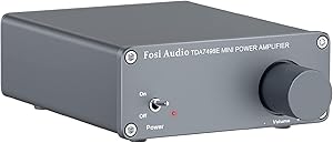 Fosi Audio TDA7498E 320W Stereo Audio Amplifier Review