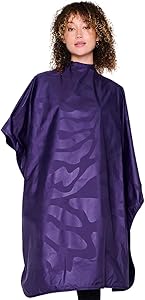Betty Dain Bleachproof All-purpose Styling Cape, Purple, 45 x 60 inches
