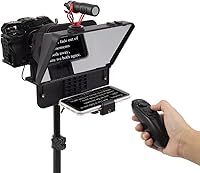 Inmei A10 Portable Teleprompter for Smartphones & DSLR Cameras — image 2