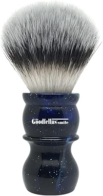 The Goodfellas Smile Synthetic Shaving Brush - Blue Galaxy, 26mm Knot