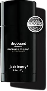 Jack Henry Natural Deodorant Blood Orange 2.65oz Review