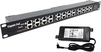 PoE Texas 12-Port Gigabit Passive Midspan PoE Injector