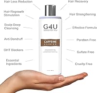 G4U Caffeine Shampoo for Thinning Hair, 12 Fl Oz — image 2