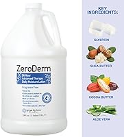 Ginger Lily Farms ZeroDerm 24 Hour Advanced Therapy Daily Moisture Lotion, 1 Gallon — image 4