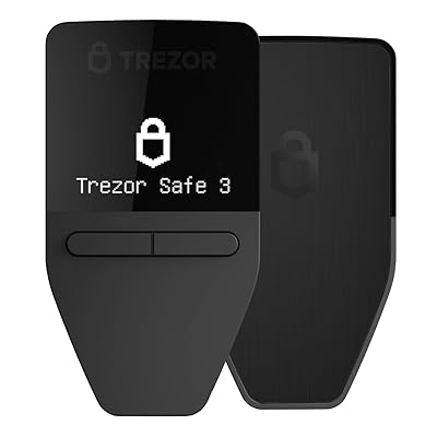 Trezor Safe 3 Crypto Hardware Wallet