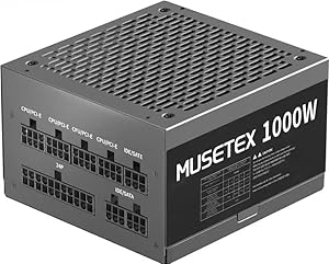 MUSETEX MU1000 1000W Full Modular ATX Power Supply Review
