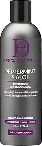Design Essentials Peppermint & Aloe Therapeutics Anti-Itch Shampoo 8oz Review