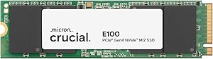Crucial E100 1TB PCIe Gen4 NVMe M.2 SSD