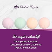 Naked Reverie Bath Bomb Gift Set for Women - 4 Extra Large (8 oz) Bath Bombs — image 6