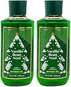 Bath and Body Works Vanilla Bean Noel Shower Gel 2-Pack 10 oz Review