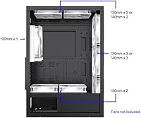 Bgears b-Optillusion Gaming PC ATX Case — image 13