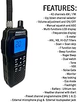President Randy II FCC Handheld CB Radio — image 5