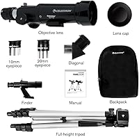Celestron Travel Scope 70 Portable Refractor Telescope — image 11