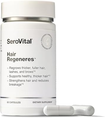 Serovital Hair Regeneres Hair Growth Vitamins for Women