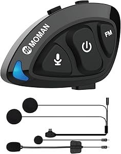 Moman RS-S Motorcycle Helmet Headset Review