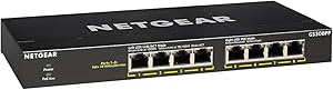 NETGEAR GS308PP 8-Port PoE+ Gigabit Ethernet Switch Review