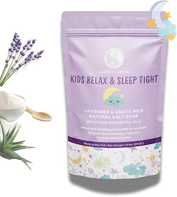 Harmony N More Natural Pacific Sea Salt Baby Bath Salt Soak – 24oz
