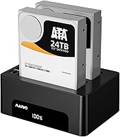 MAIWO Dual Bay Hard Drive Docking Station 48TB — image 1