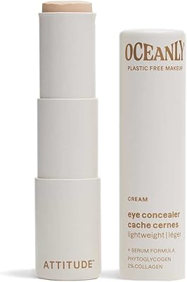 ATTITUDE Oceanly Light Coverage Under Eye Concealer Stick - Cream, 0.2oz