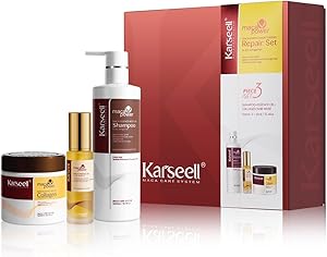 Karseell Collagen Hair Treatment Set 2 x 500mL + 50mL