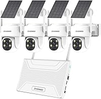 ZHXINSD ZXSDPTZ-SO 4MP Solar Powered PTZ Security Camera System — image 1