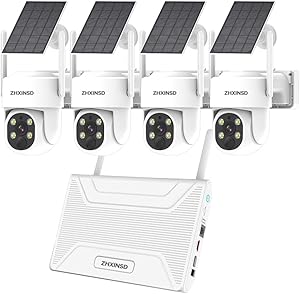 ZHXINSD ZXSDPTZ-SO 4MP Solar Powered PTZ Security Camera System Review