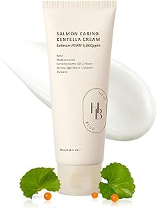 HEVEBLUE Salmon Caring Centella Cream 3.38oz Review