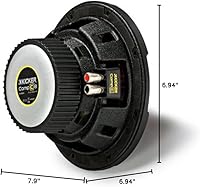KICKER CWCD84 CompC 8″ Subwoofer Dual Voice Coil 4-Ohm — image 7