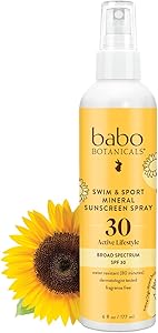 Babo Botanicals Swim & Sport Mineral Sunscreen Spray SPF 30 Review