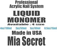 MIA SECRET Liquid Monomer + Clear Acrylic Powder 4oz Set — image 4