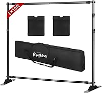 Kshioe 10x8 ft Backdrop Banner Stand Adjustable — image 1