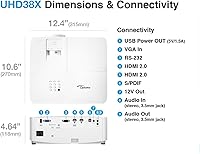 Optoma UHD38X 4K UHD Projector — image 6