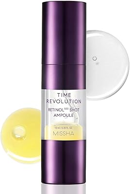 MISSHA Time Revolution Night Repair Retinol Intensive Ampoule 0.33 Fl oz