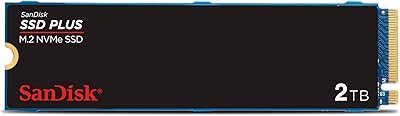 SanDisk 2TB SSD Plus M.2 NVMe SSD