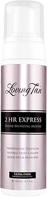 Loving Tan 2 HR Express Self Tanning Mousse Ultra Dark 6.7 FL Oz
