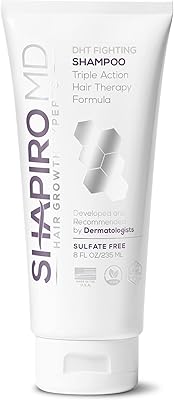 Shapiro MD Hair Growth Experts Vegan Hair Loss Shampoo, 1 Month Supply
