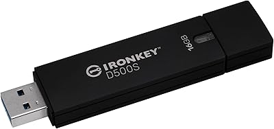 Kingston Ironkey D500S 16GB Encrypted Flash Drive