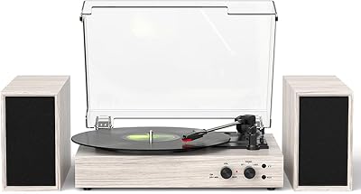 TANLANIN TE-003GW Vintage Bluetooth Turntable